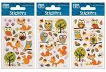 Picture of Sticker BOO Naklejki silver sowy (246508)