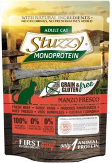 Изображение Stuzzy STUZZY KOT 85g sasz. MONOPROTEIN WÓŁ