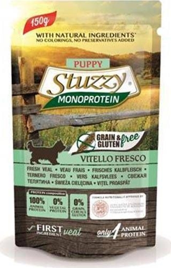 Изображение Stuzzy Stuzzy Monoprotein - mokra karma dla szczeniąt, cielęcina, 150 g uniwersalny