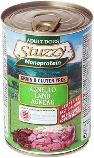 Изображение Stuzzy Stuzzy Pies Monoprotein Jagnięcina Puszka 400g