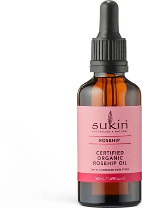 Attēls no Sukin Sukin, ROSEHIP Oil Naturalny 100% olej z dzikiej róży chilijskiej, 50ml