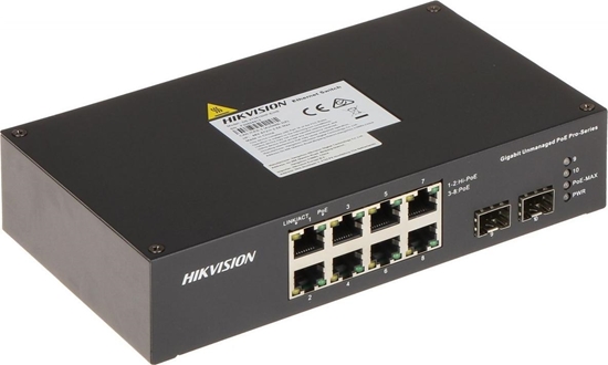 Изображение Switch Hikvision DS-3T0510HP-E/HS