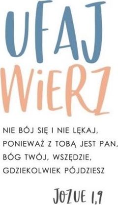 Attēls no Szaron A Kartka składana - Ufaj wierz