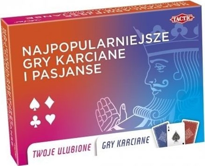 Attēls no Tactic Gra Najpopularniejsze gry karciane i pasjanse