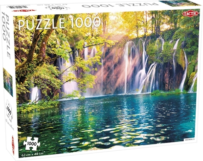 Изображение Tactic PROMO Puzzle 1000el Landscape: Waterfalls / Plitvice National Park TACTIC