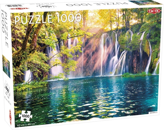 Picture of Tactic PROMO Puzzle 1000el Landscape: Waterfalls / Plitvice National Park TACTIC