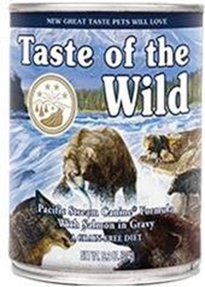 Изображение Taste of the Wild Pacific Stream Canine z mięsem z łososia 390g