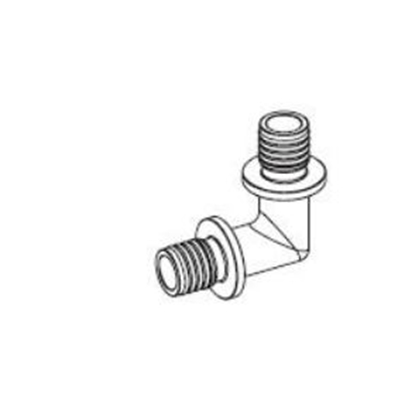 Изображение Tece Kolano 90° 25mm mosiądz - 707025