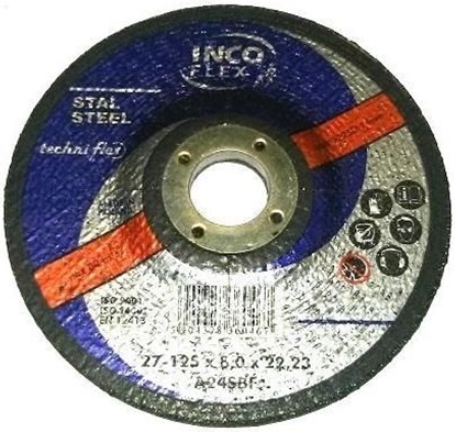 Picture of Techniflex Tarcza do szlifowania metalu 125 x 6,0 x 22,2mm (IFM27-125-6.0-22A24S)