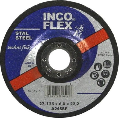 Picture of Techniflex Tarza do metalu 125x3,2mm wygięta (IFM42-125-3.2-22A30R)