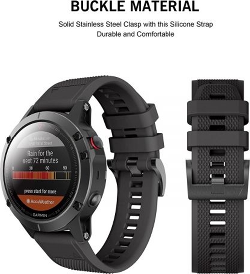 Изображение Tech-Protect Pasek Smooth do GARMIN FENIX 3/5X/3HR (26MM)