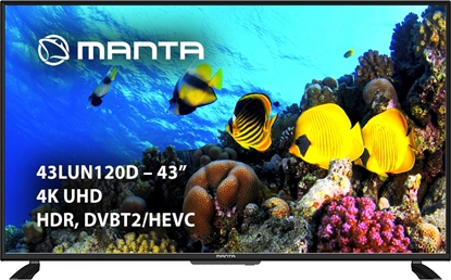 Attēls no Telewizor Manta 43LUN120D LED 43'' 4K Ultra HD