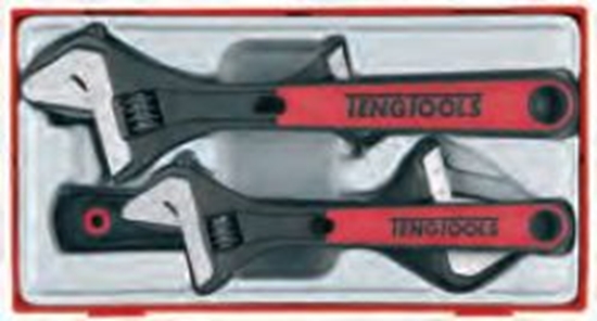 Изображение Teng Tools Zestaw kluczy nastawnych typu szwed 150 - 250mm 4szt. (166730101)