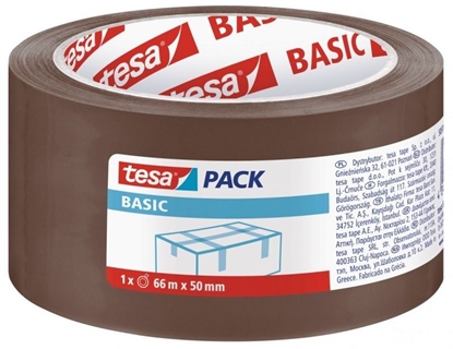 Attēls no Tesa Taśma pakowa Basic brązowa 66M:50mm (H5857100)