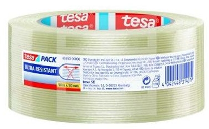 Изображение Tesa Taśma pakowa MONO FILAMENT wzmocniona włóknem szklanym 50m 50mm - 45900-00000-00