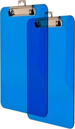 Picture of Tetis Deska z metalowym klipem A4, niebieska