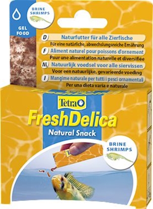 Attēls no Tetra TetraFreshDelica Brine Shrimps - 48 g