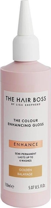 Picture of The Hair Boss THE HAIR BOSS_By Lisa Shepherd The Colour Enhancing Gloss rozświetlacz podkreślający ciepły odcień włosów Golden Balayage 150ml
