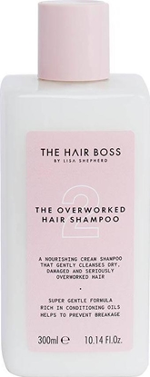 Picture of The Hair Boss THE HAIR BOSS_By Lisa Shepherd The Overworked Hair Shampoo głęboko odżywczy szampon do włosów suchych i zniszczonych 300ml