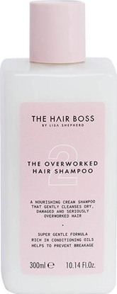 Изображение The Hair Boss THE HAIR BOSS_By Lisa Shepherd The Overworked Hair Shampoo głęboko odżywczy szampon do włosów suchych i zniszczonych 300ml