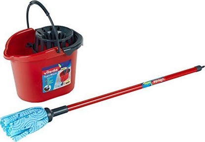 Picture of Theo Klein Vileda bucket - attachment - mop - red / black