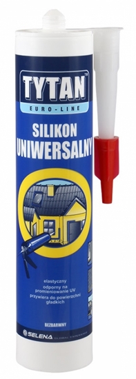 Picture of Tytan Tytan Silikon Euro-Line uniwersalny biały 310ml