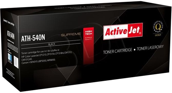 Изображение Toner Activejet ATH-540N Black Produkt odnowiony CB540A/CRG-716B (AT540N)