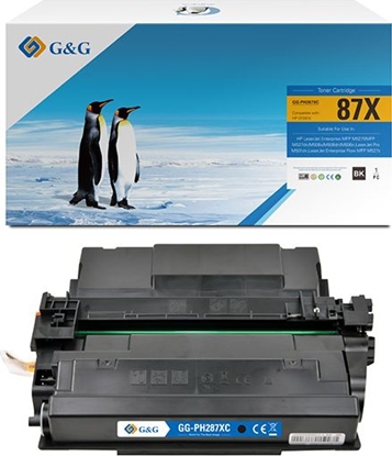 Изображение Toner G&G G&G kompatybilny toner z HP CF287X, NT-PH287XC, black, 18000s, high capacity