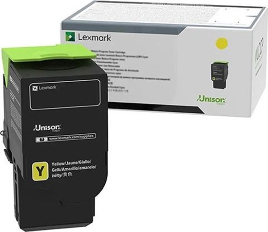 Изображение Toner Lexmark 78C2XY0 Yellow Oryginał  (102053)