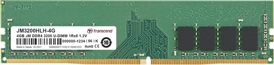 Picture of Pamięć Transcend JetRam, DDR4, 4 GB, 3200MHz, CL22 (JM3200HLH-4G)