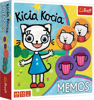 Attēls no Trefl Gra Memos Kicia Kocia 01894 Trefl