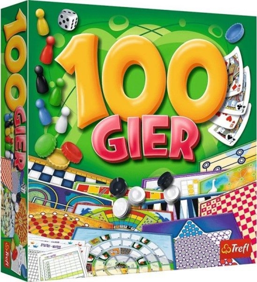 Picture of Trefl Gra planszowa 100 gier