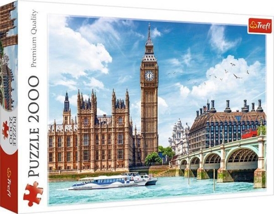 Picture of Trefl Puzzle 2000 elementów - Big Ben Londyn Anglia