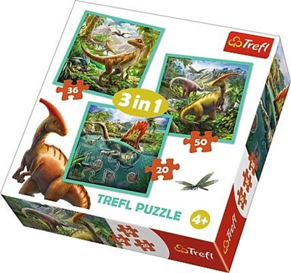 Picture of Trefl Puzzle 3w1 - Niezwykły świat dinozaurów (GXP-645298)