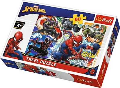 Picture of Trefl Puzzle 60el. Waleczny Spider-Man (17311)