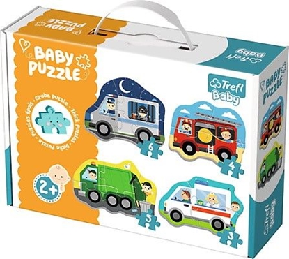 Picture of Trefl Puzzle Baby Classic, Pojazdy i zawody