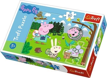 Picture of Trefl Puzzle30 el. Świnka Peppa Leśna wyprawa