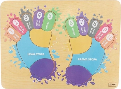 Изображение Trefl Tup Tup Stópki Zabawka drewniana