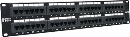 Attēls no TRENDnet Patch Panel Cat. 6 48x1GBE 19" TC-P48C6