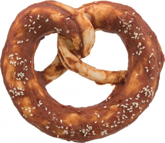 Изображение Trixie Denta Fun Duck Pretzels - 100szt/OPAK, 10 cm, 75g/szt, kaczka