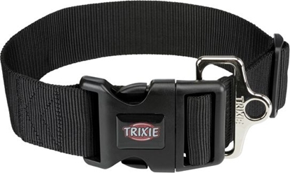 Picture of Trixie Obroża Premium czarna r. XXL, M–L: 40–60 cm/50 mm