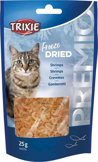 Изображение Trixie Przysmak PREMIO Freeze Dried Shrimps, krewetki, 25 g