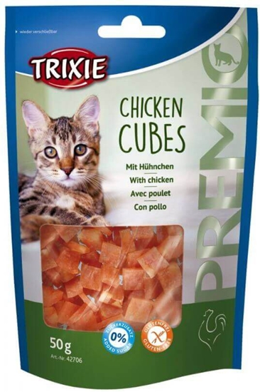 Picture of Trixie SNACKI "PREMIO CUBES", KURCZAK 50g