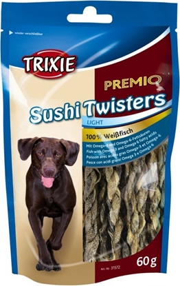 Attēls no Trixie SNACKI Premio Sushi Twisters Z Rybą 60g