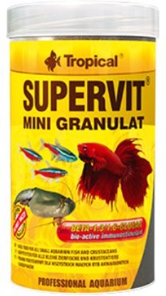 Изображение Tropical Supervit Mini Granulat pokarm wieloskładnikowy dla ryb 10g