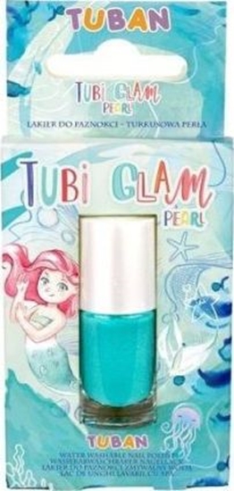 Изображение TUBAN Lakier Tubi Glam - turkusowy perłowy