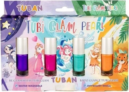 Picture of TUBAN Lakier Tubi Glam Zestaw 4 szt. - perłowy