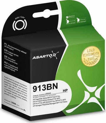 Attēls no Tusz Asarto Tusz Asarto do HP 913BN | L0R95AE | 3500 str. | black