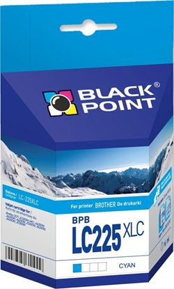 Изображение Tusz Black Point Tusz BPBLC225XLC (cyan)