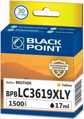 Изображение Tusz Black Point Tusz BPBLC3619XLY LC-3619XLY żółty